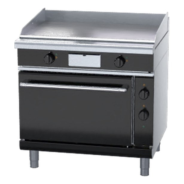 Waldorf Bold 900mm Electric Griddle Static Oven Range Low Back Version - GPLB8910E