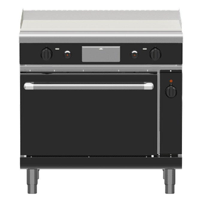Waldorf Bold 900mm Gas Griddle Electric Convection Oven Range - GPB8910GEC