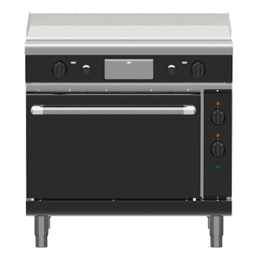Waldorf Bold 900mm Gas Griddle Electric Static Oven Range - GPB8910GE