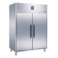 Glacian Stainless Steel Upright 2 Door Freezer - GUF2140