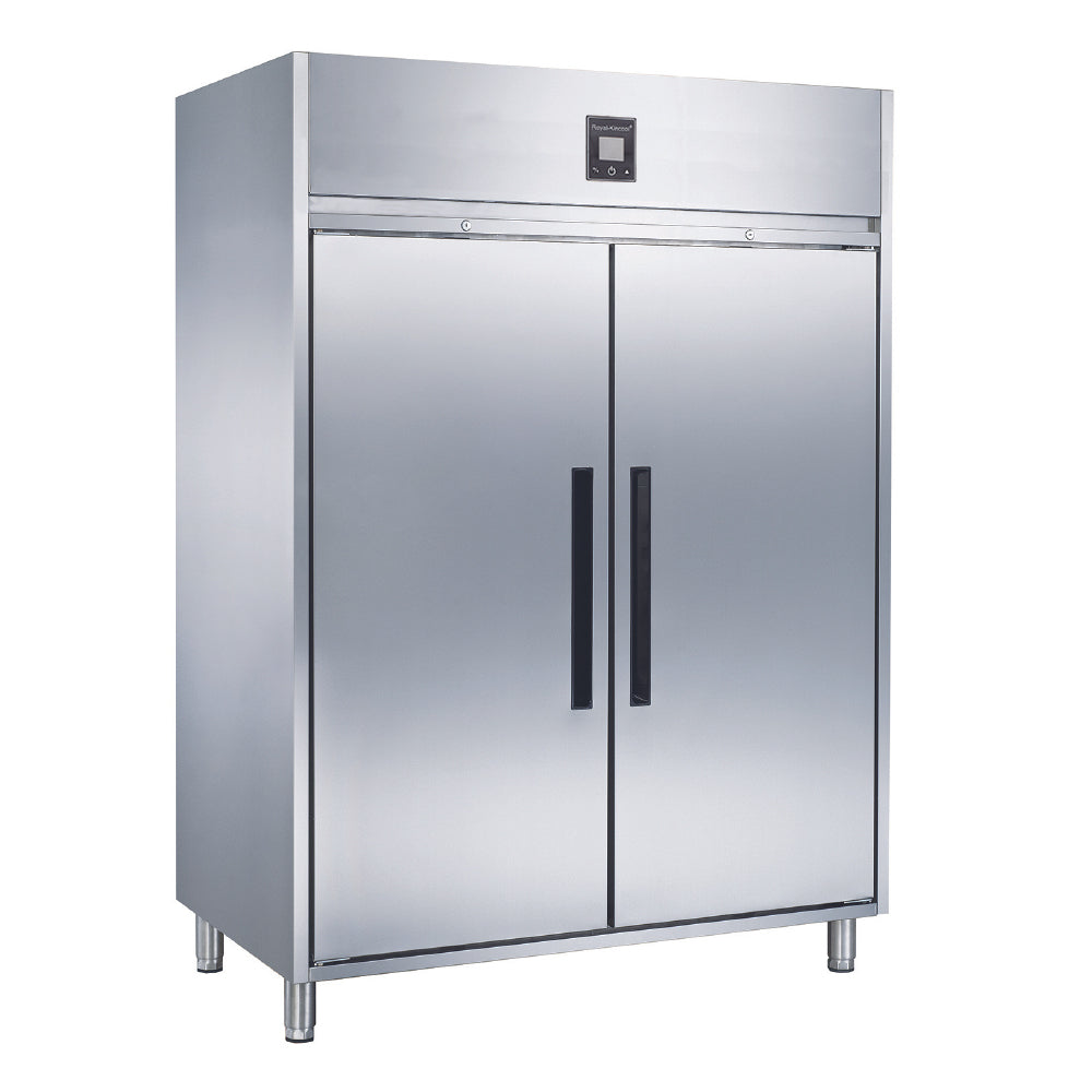 Glacian Stainless Steel Upright 2 Door Freezer - GUF2140