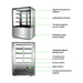 Bonvue Heated Display Cabinet - H-SF830V