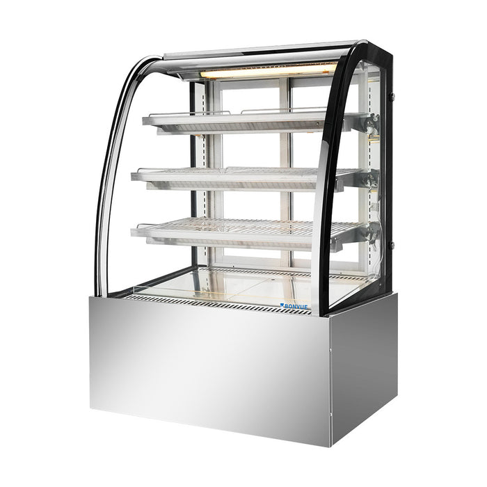 Bonvue Heated Food Display Curved 4 Tier 900mm - H-SL830