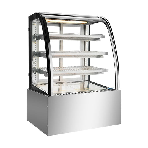 Bonvue Heated Food Display Curved 4 Tier 900mm - H-SL830