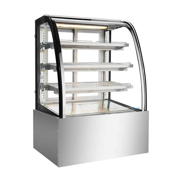 Bonvue Heated Food Display Curved 4 Tier 900mm - H-SL830