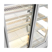 Bonvue Heated Food Display Curved 4 Tier 900mm - H-SL830