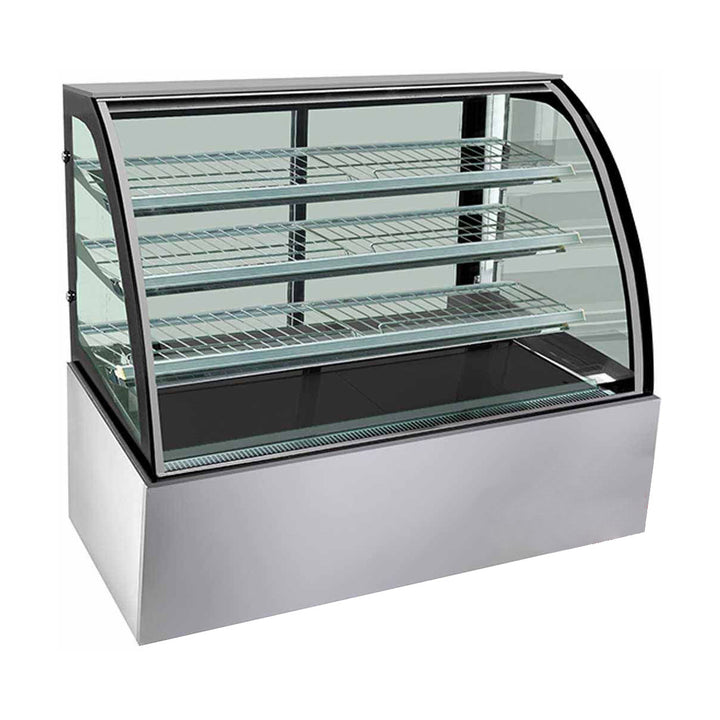 Bonvue Heated Food Display Curved 4 Tier 1200mm - H-SL840