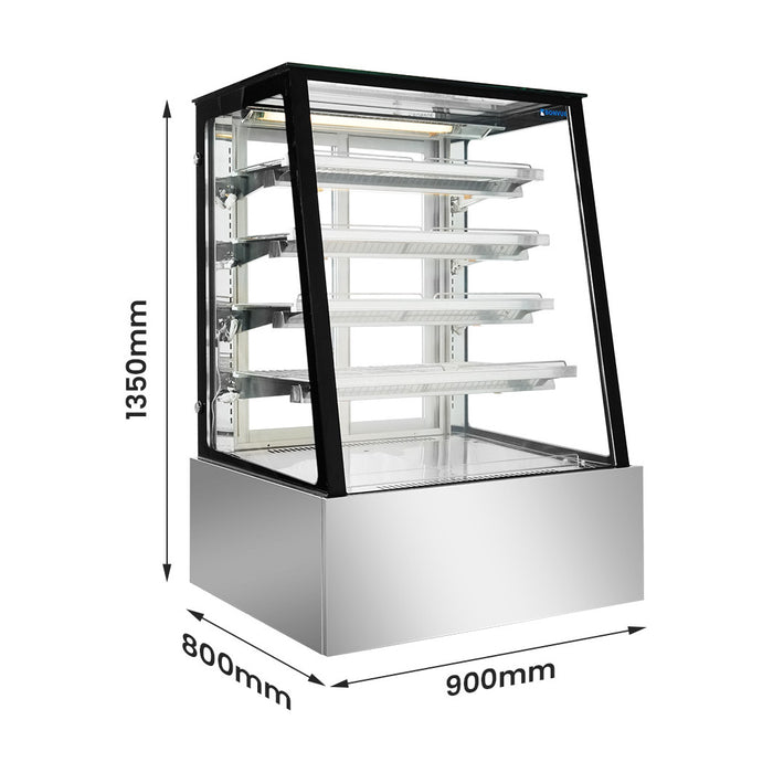 Bonvue Deluxe Heated Display Cabinet 5 Tier 900mm - H-SLP830C