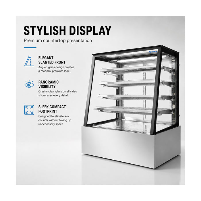 Bonvue Deluxe Heated Display Cabinet 5 Tier 1200mm- H-SLP840C