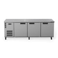 Williams Boronia - Three Solid Door Stainless Steel Under Bench Fridge - HB3USSHC