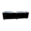 Williams Boronia - Four Solid Door Black Colorbond Under Bench Fridge - HB4USBHC