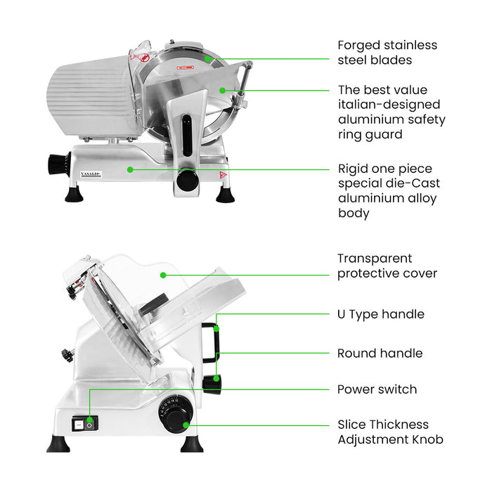 VC JACKS Professional Deli Slicer - HBS-300