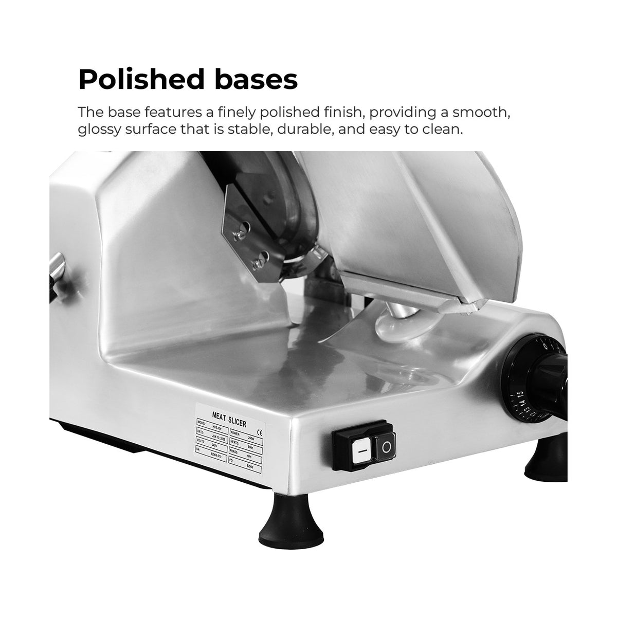 VC JACKS Professional Deli Slicer - HBS-300