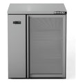 Williams Cameo - One Glass Door Stainless Steel Remote Back Bar Counter Display Fridge - HC1RGS