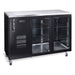 Williams Cameo - One Glass Door Black Colorbond Under Counter Display Fridge - HC1UGB