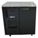 Williams Cameo - One Solid Door Black Colorbond Under Counter Display Fridge - HC1USB