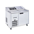 Williams Jade Pizza - One Door Pizza Prep Counter Fridge With Blown Air Well - HJ1PCBA