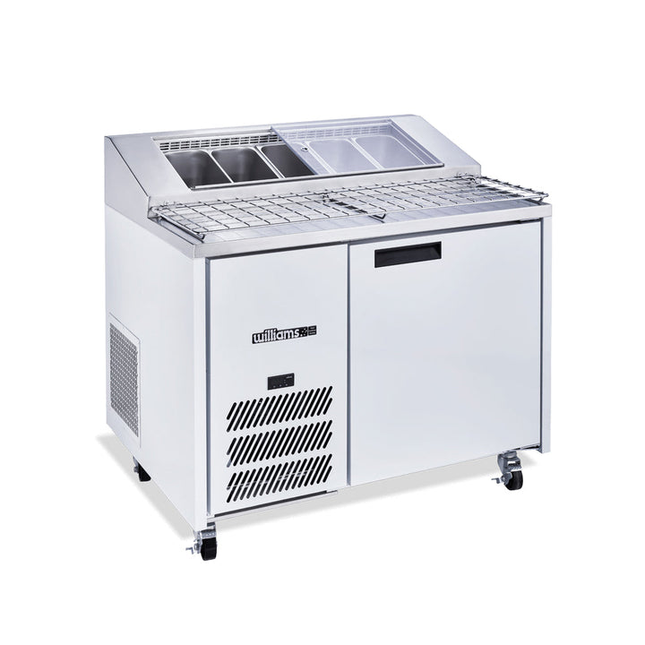 Williams Jade Pizza - One Door Pizza Prep Counter Fridge With Blown Air Well - HJ1PCBA