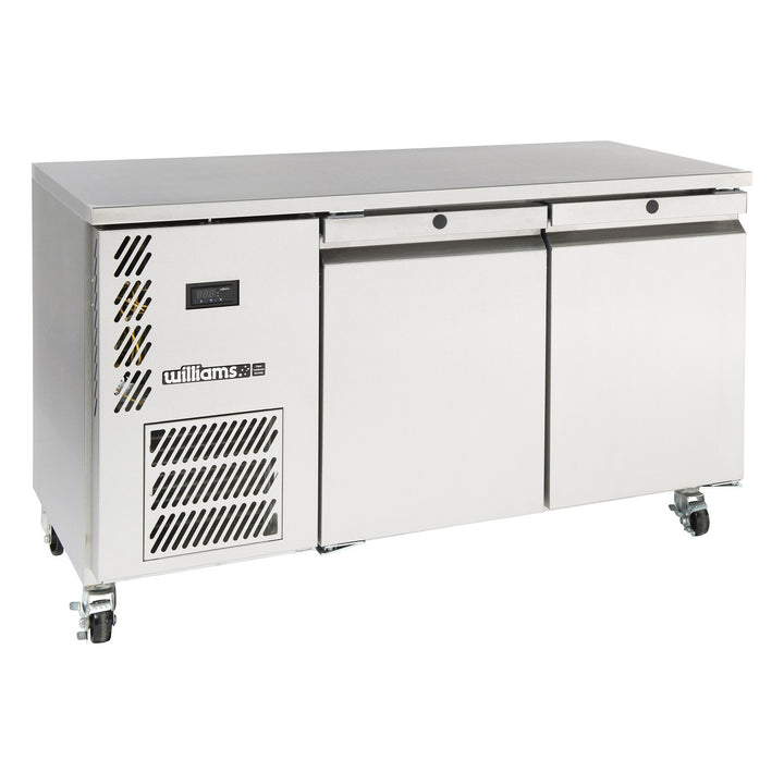 Williams Opal - One Solid Door Stainless Steel Under Counter Storage Fridge - HO1USS