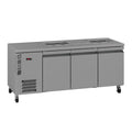 Williams Opal - Three Solid Door Stainless Steel Under Counter Fridge with Blown Air Well - HO3USSBA