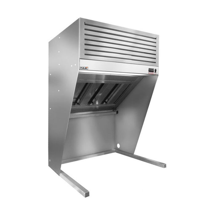Modular Systems Stainless Steel Bench Top Filtered Hood 1000mm - HOOD1000A