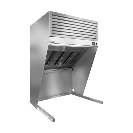 Modular Systems Stainless Steel Bench Top Filtered Hood 1200mm - HOOD1200A