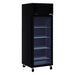 Williams Pearl - One Glass Door Black Colorbond Upright Display Fridge - HP1GBHC