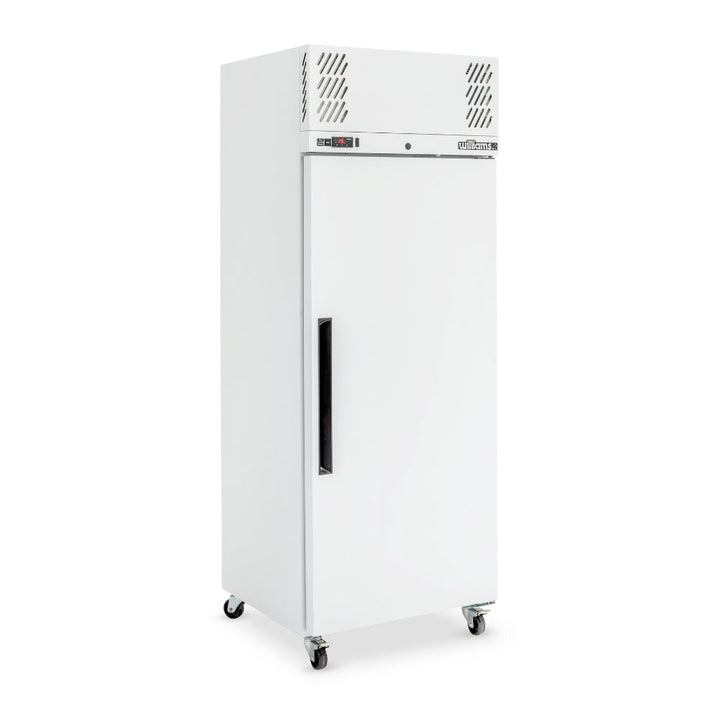 Williams Pearl - One Solid Door White Colorbond Upright Storage Fridge - HP1SWHC