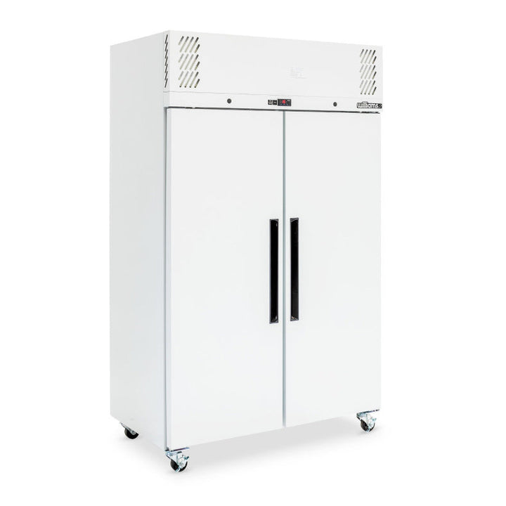 Williams Pearl - Two Door White Colorbond Upright Storage Fridge - HP2SWHC