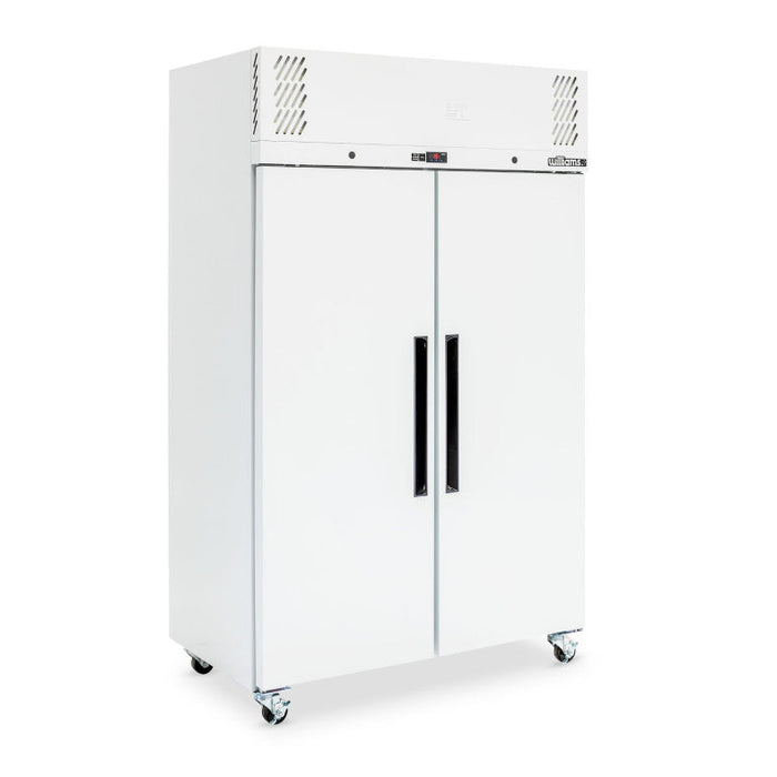 Williams Pearl - Two Door White Colorbond Upright Storage Fridge - HP2SW