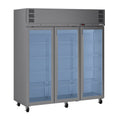 Williams Pearl - Three Glass Door Stainless Steel Upright Display Fridge - HP3GSHC