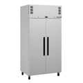 Williams Pearl - Slim Two Solid Door White Colorbond Upright Storage Fridge - HPR2SWHC
