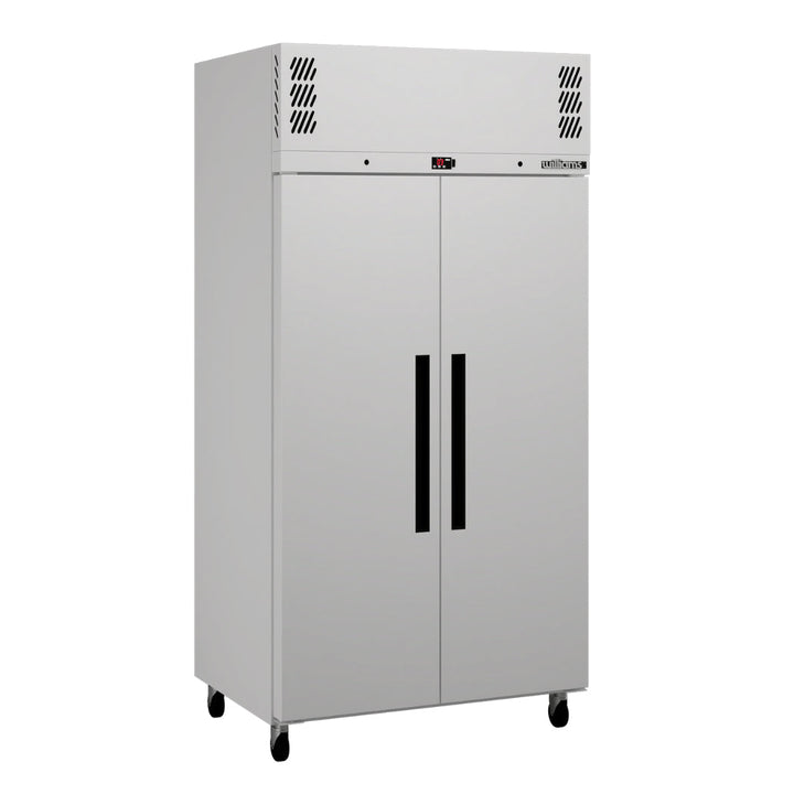 Williams Pearl - Slim Two Solid Door White Colorbond Upright Storage Fridge - HPR2SWHC