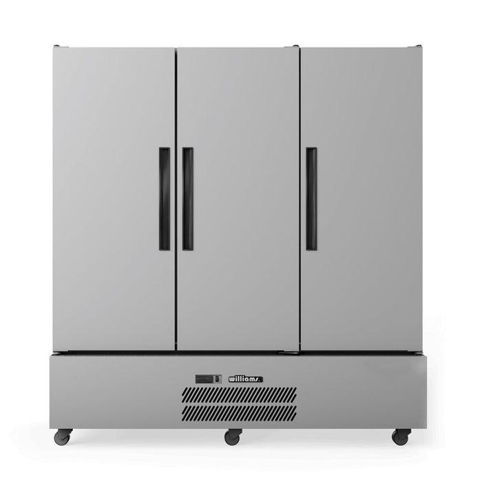 Williams Quartz Star - Three Solid Door Stainless Steel Upright Storage Fridge - HQS3SSHC