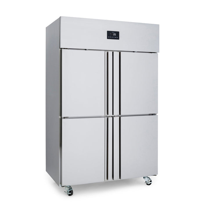 Williams Topaz - Two Solid Door Upright Storage Fridge - HT2SSHC