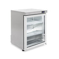 Williams Topaz - One Glass Door Compact Counter Top Stainless Steel Fridge - HTM1GSHC