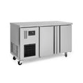 Williams Topaz - Two Solid Door Under Counter Storage Fridge - HTU2SSHC