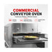 Bakermax Electric Conveyor Pizza Ovens - HX-14EP