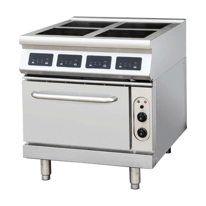 ElectMax induction 4 Burner Cooker with convection oven - IC9-4B
