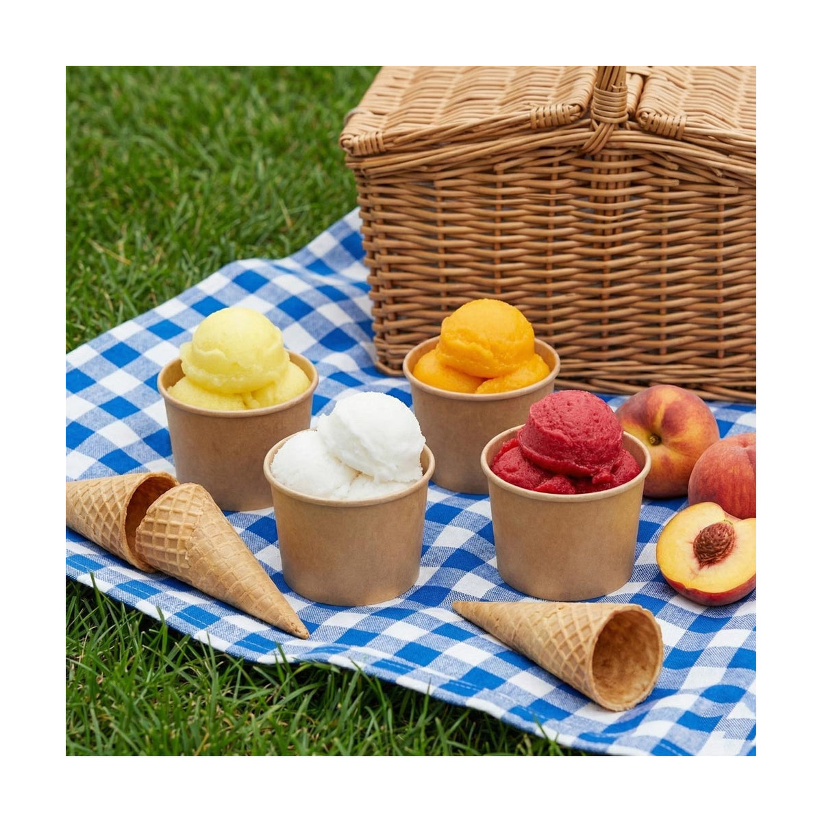 PakMax KRAFT 3oz Icecream Cup - ICC-70-3K