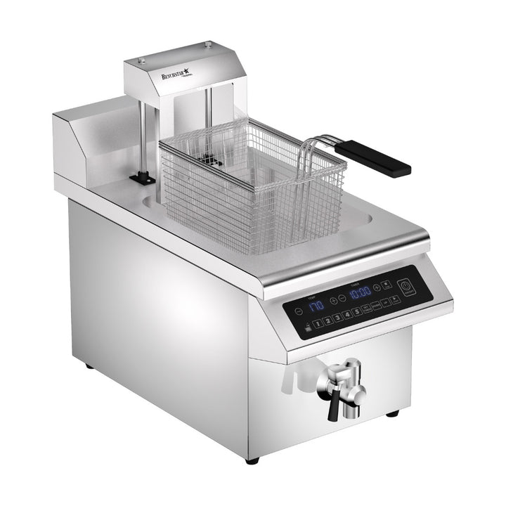 Benchstar Single Tank Auto Lifting Induction Fryer - IF3500S-AL