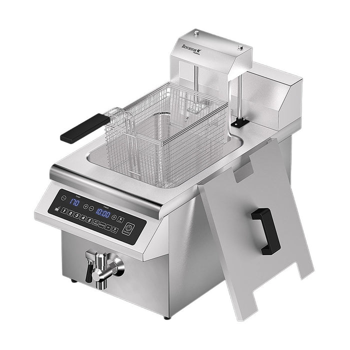 Benchstar Single Tank Auto Lifting Induction Fryer - IF3500S-AL