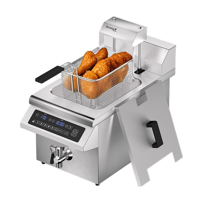 Benchstar Single Tank Auto Lifting Induction Fryer - IF3500S-AL