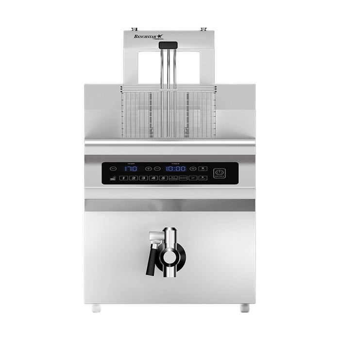 Benchstar Single Tank Auto Lifting Induction Fryer - IF3500S-AL