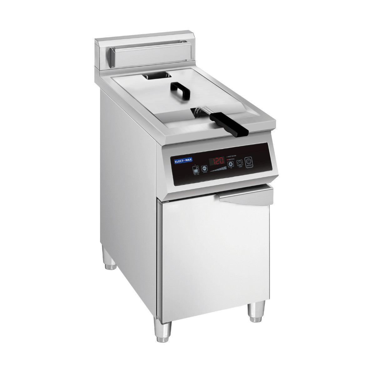 ElectMax 900 Series Induction Single Fryer with Splashback - IFS10-30L