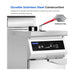 Electmax 700 Series Induction Single Fryer with Splashback - IFS7-30L