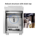 Electmax 700 Series Induction Single Fryer with Splashback - IFS7-30L
