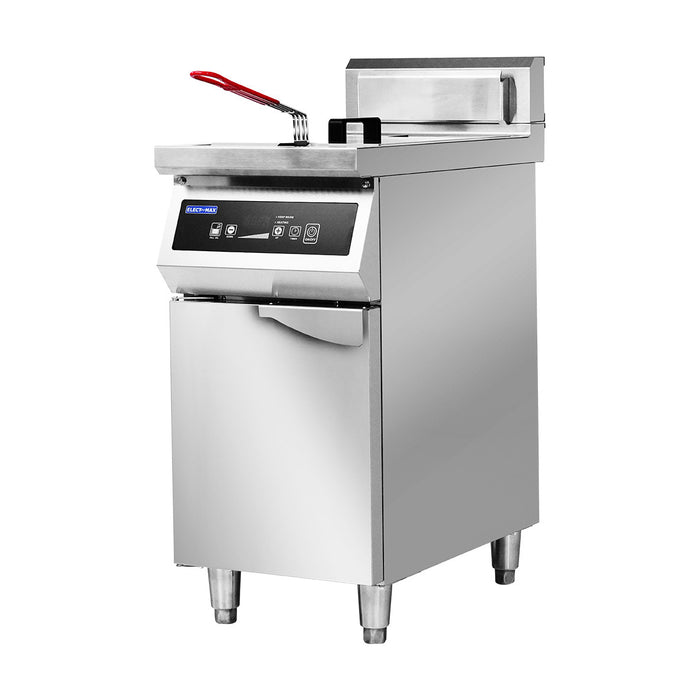 Electmax 700 Series Induction Single Fryer with Splashback - IFS7-30L