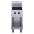 Waldorf 800 Series 450mm Electric Induction Cooktop - Cabinet Base - 2 x 5kW Full Area - IN8200F-CB