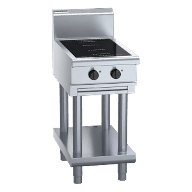 Waldorf 800 Series 450mm Electric Induction Cooktop - Leg Stand - IN8200F-LS